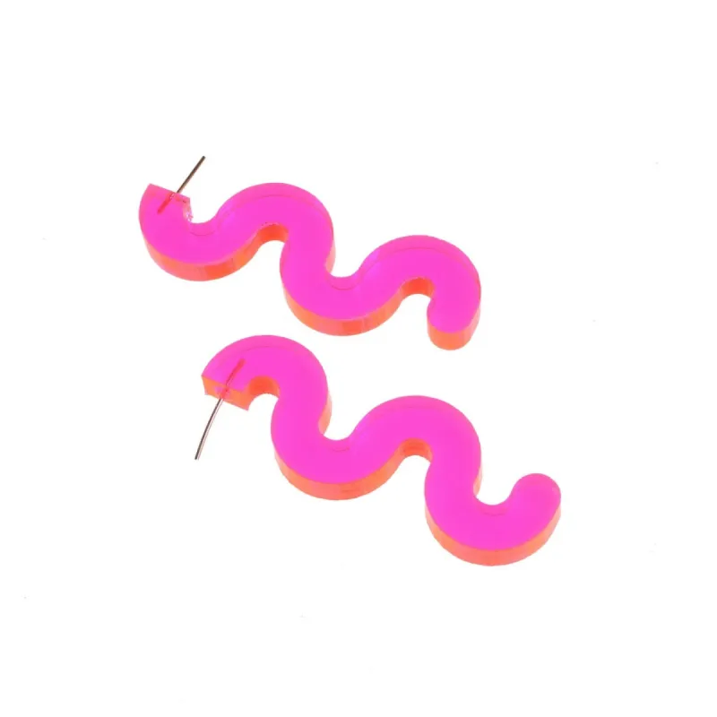 Squiggle Wiggle Earrings sold by Tamara Malas