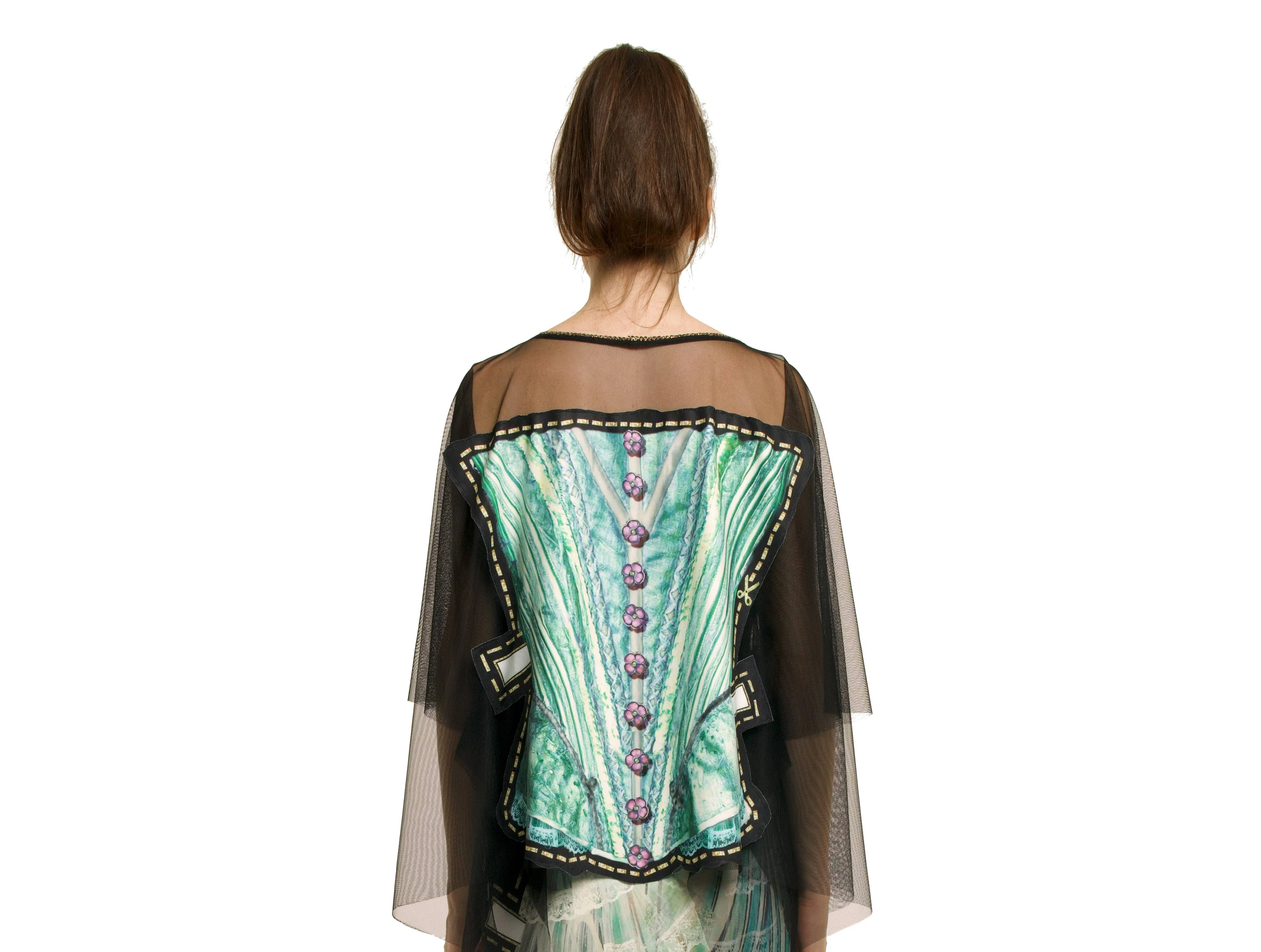 Corset Tulle Top sold by Tamara Malas product image thumbnail 2