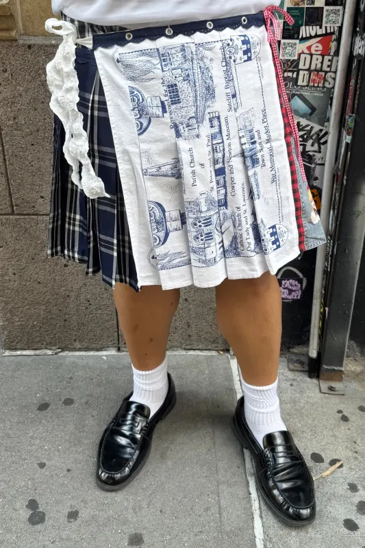 Upcycled Wrap Skirt sold by Tamara Malas