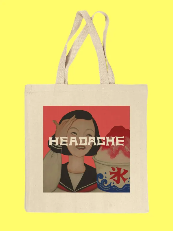 Headache Tote Bag- Artist Series sold by Tamara Malas