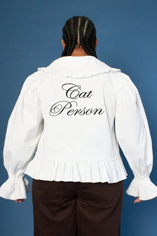 Cat Person Blouse sold by Tamara Malas