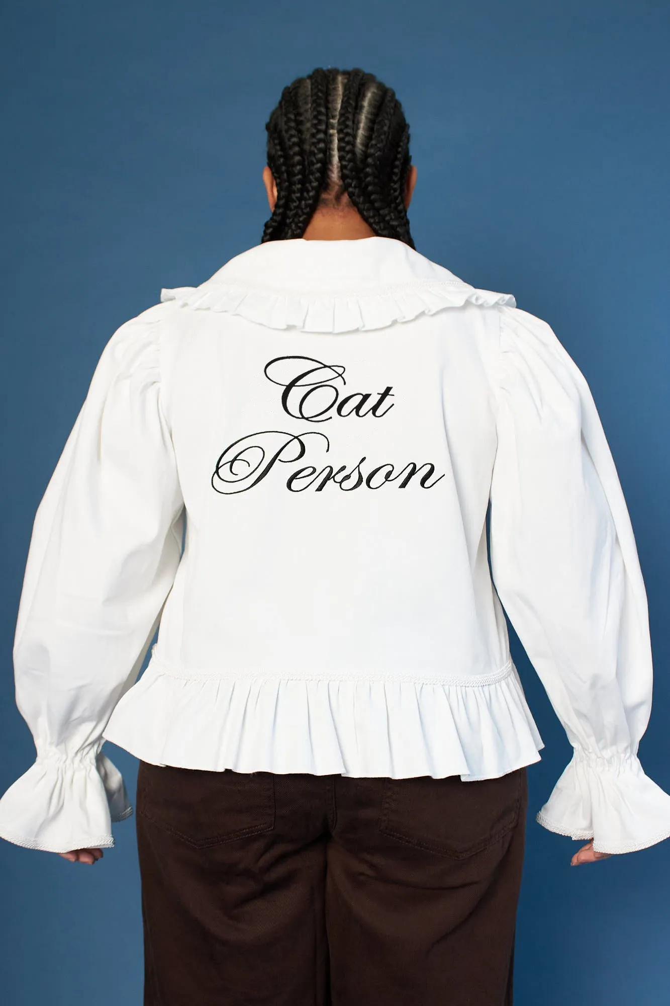 Cat Person Blouse sold by Tamara Malas