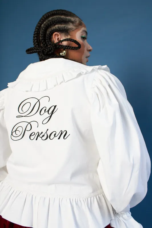 Dog Person Blouse sold by Tamara Malas