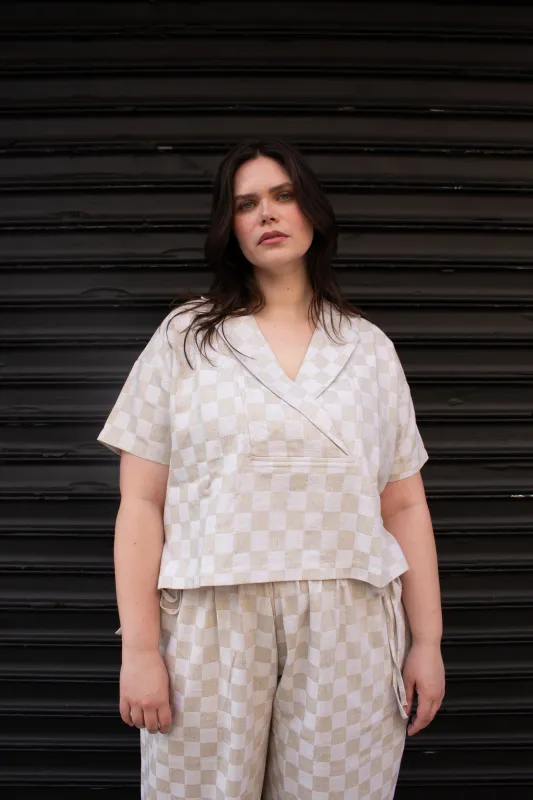 WILLIE TOP- LINEN made by Tamara Malas