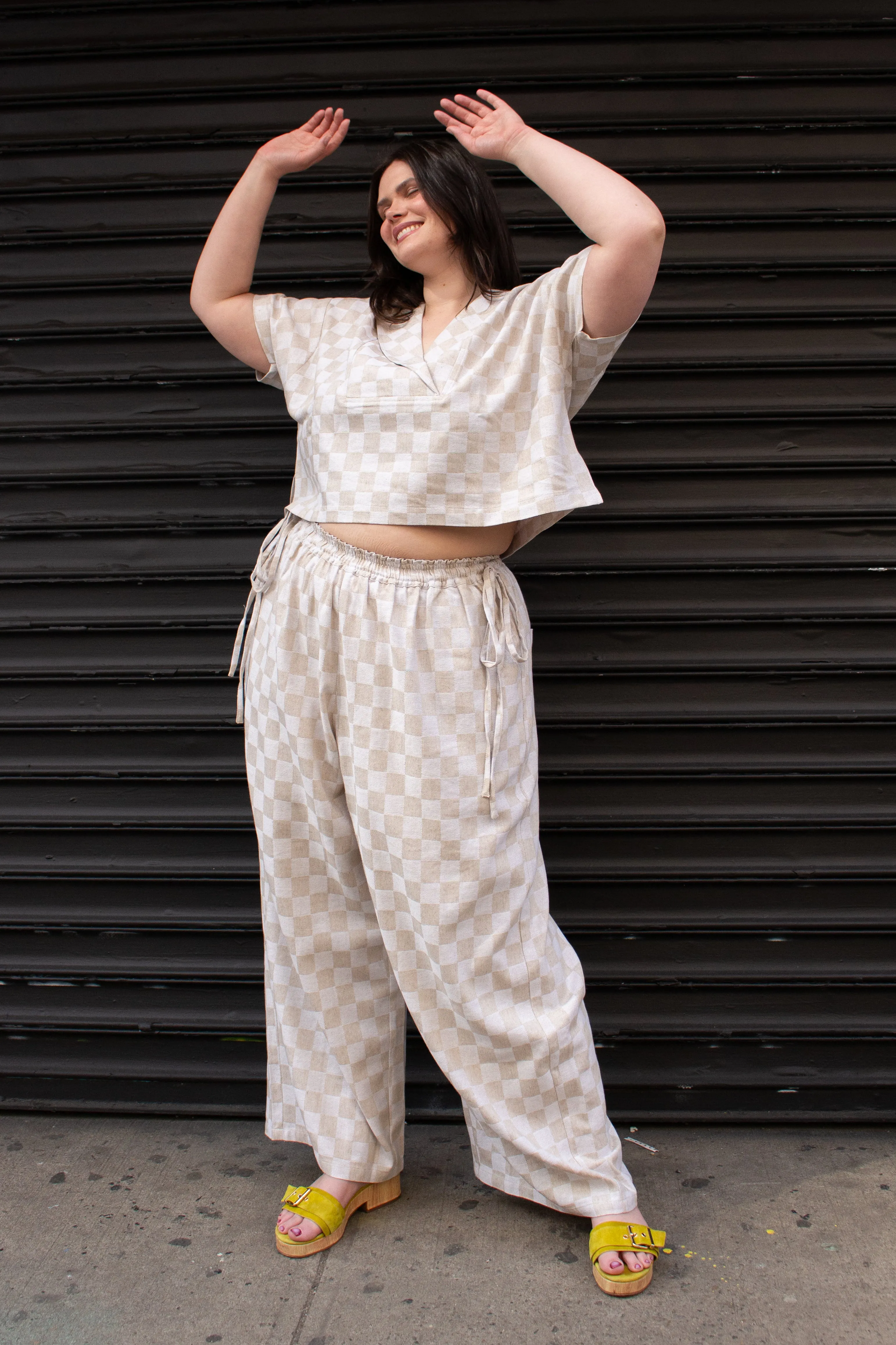 WILLIE TOP- LINEN sold by Tamara Malas product image thumbnail 2