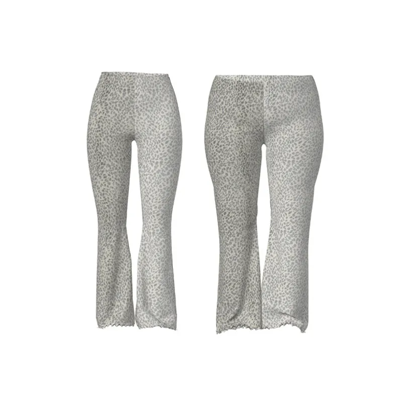MESH FLARE LEGGING - CHEETAH sold by Pinecone Row