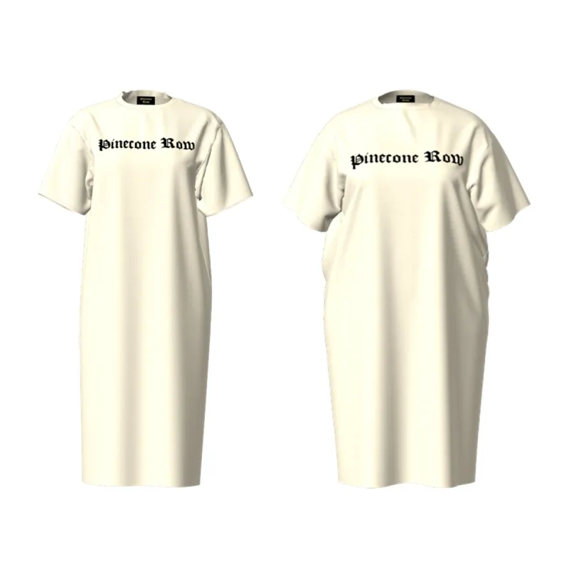 TALL TEE - WHITE sold by Pinecone Row