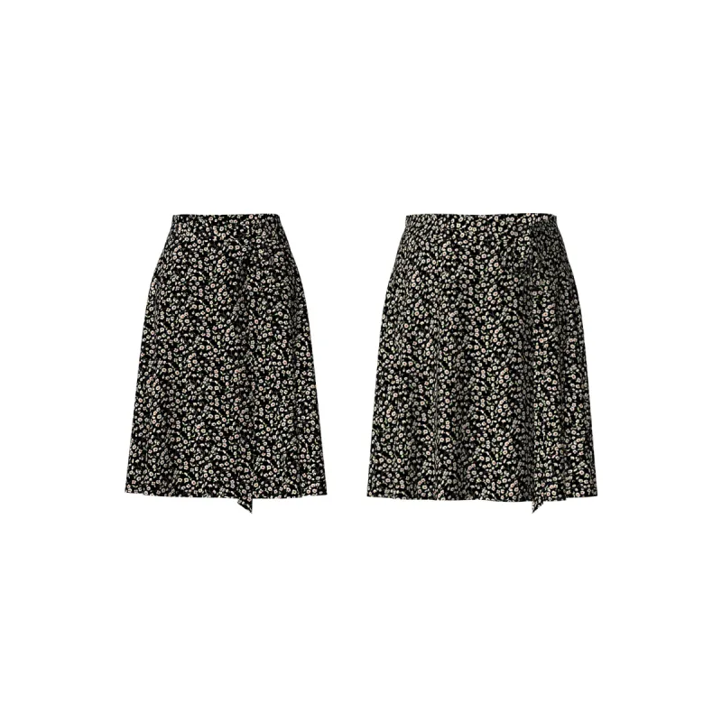 WRAP SKIRT - BLACK sold by Pinecone Row