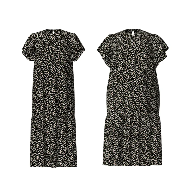 HOUSEWIFE DRESS - BLACK sold by Pinecone Row