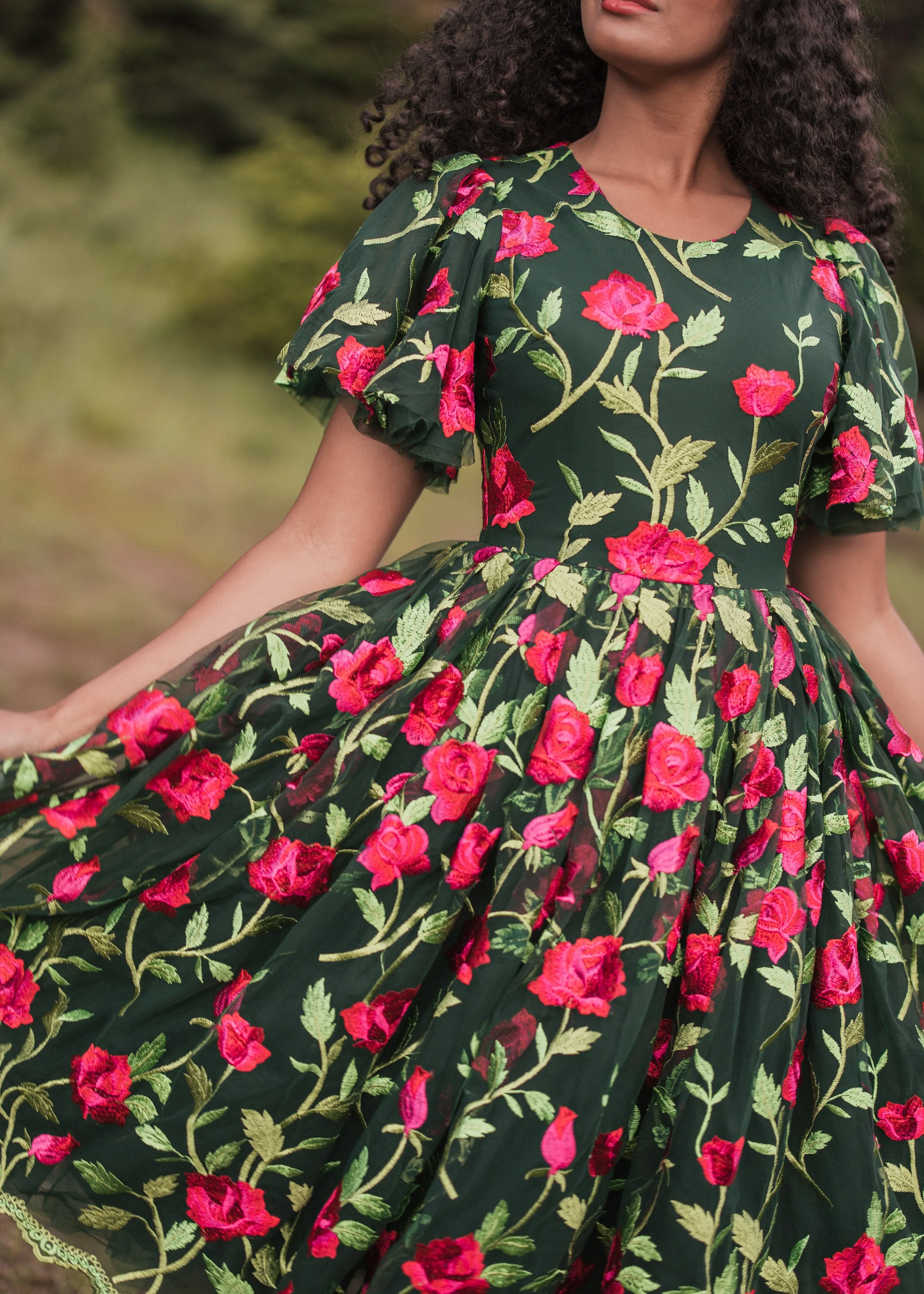 Rosette Dress sold by JessaKae product image thumbnail 5