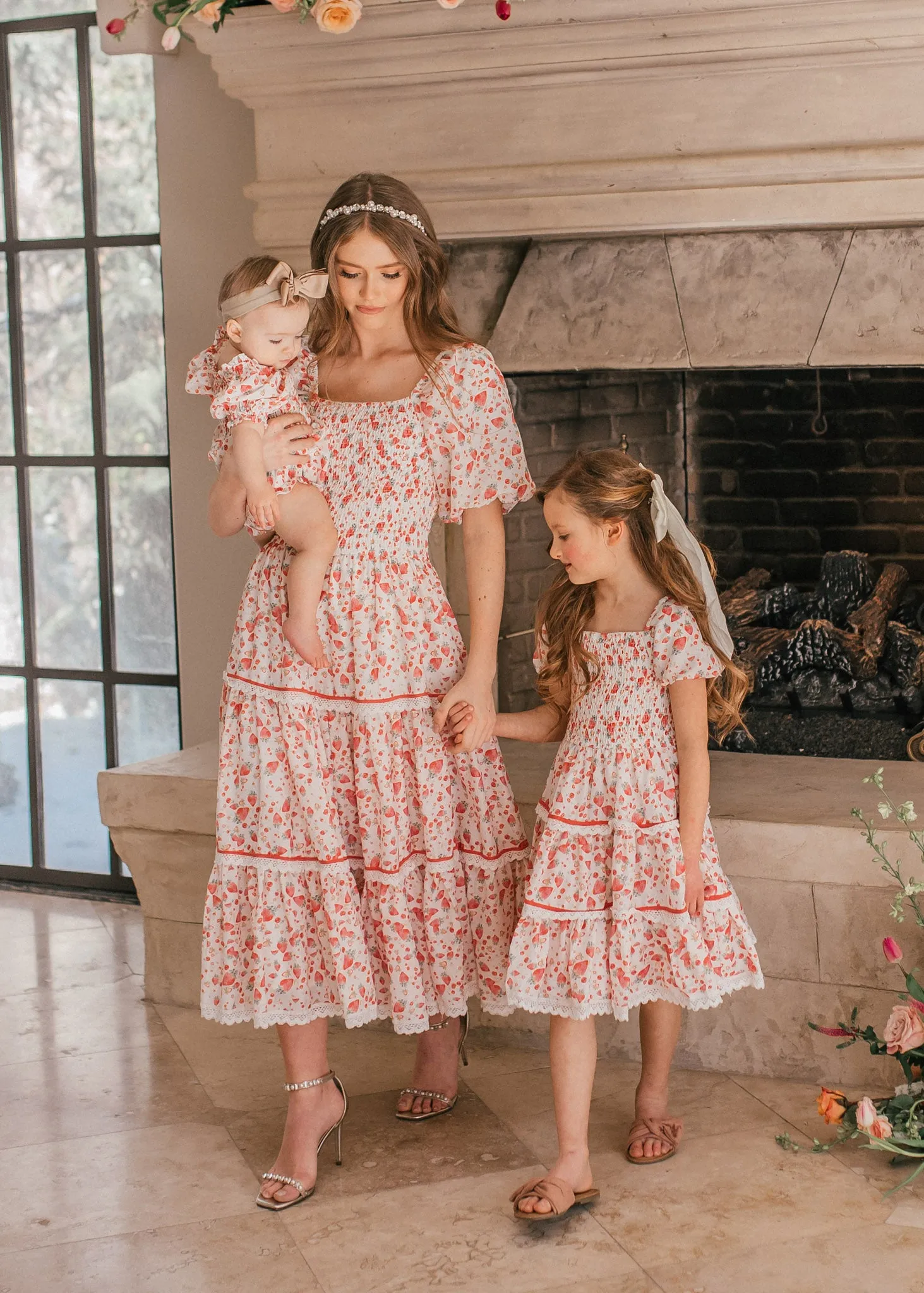 Strawberry Shortcake Girls Dress sold by JessaKae product image thumbnail 4