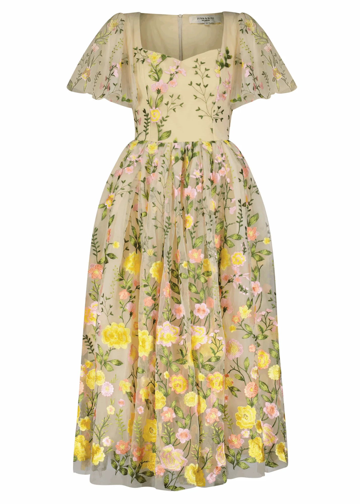 Blushing Flora Dress sold by JessaKae product image thumbnail 2