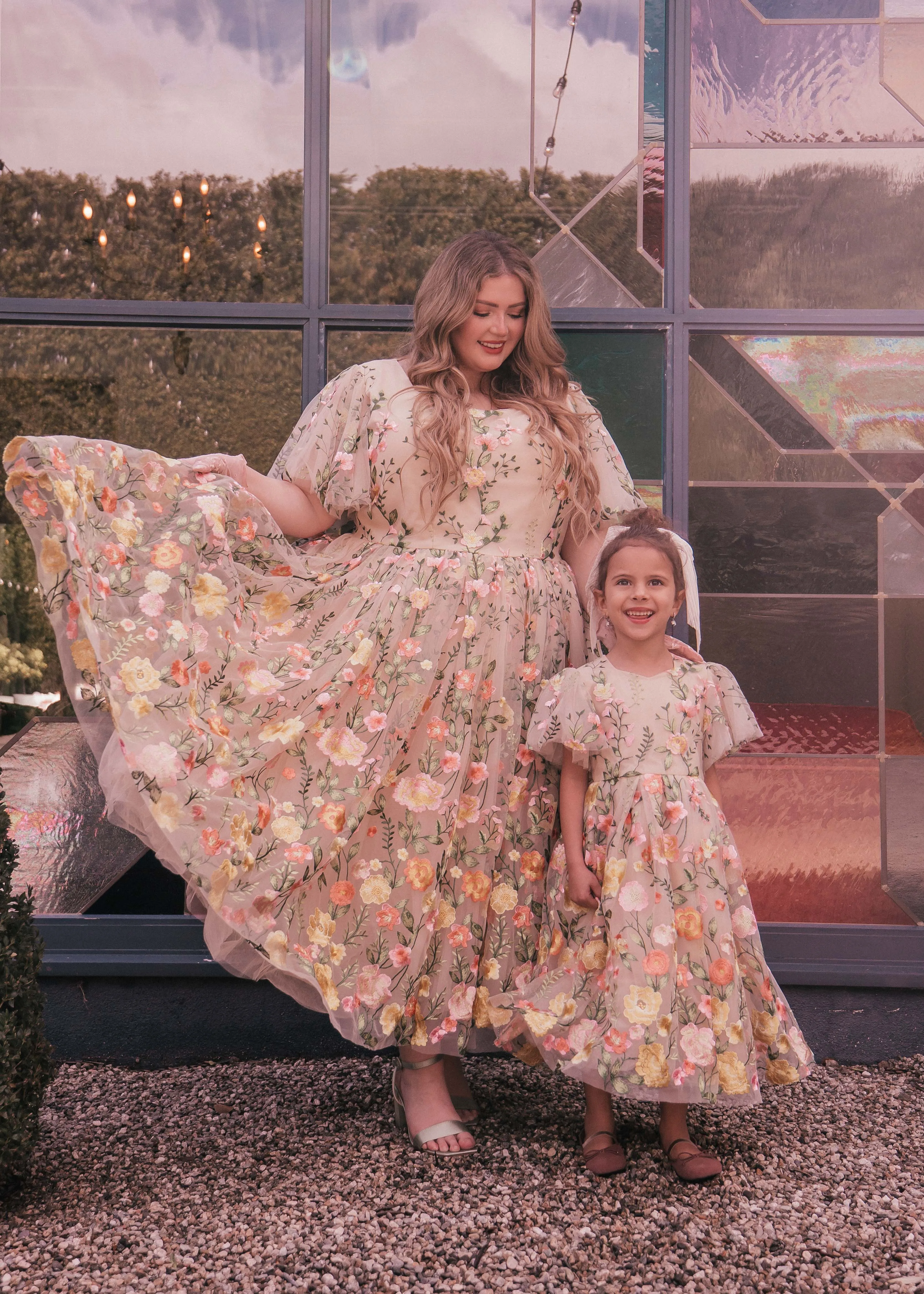 Blushing Flora Dress sold by JessaKae product image thumbnail 4