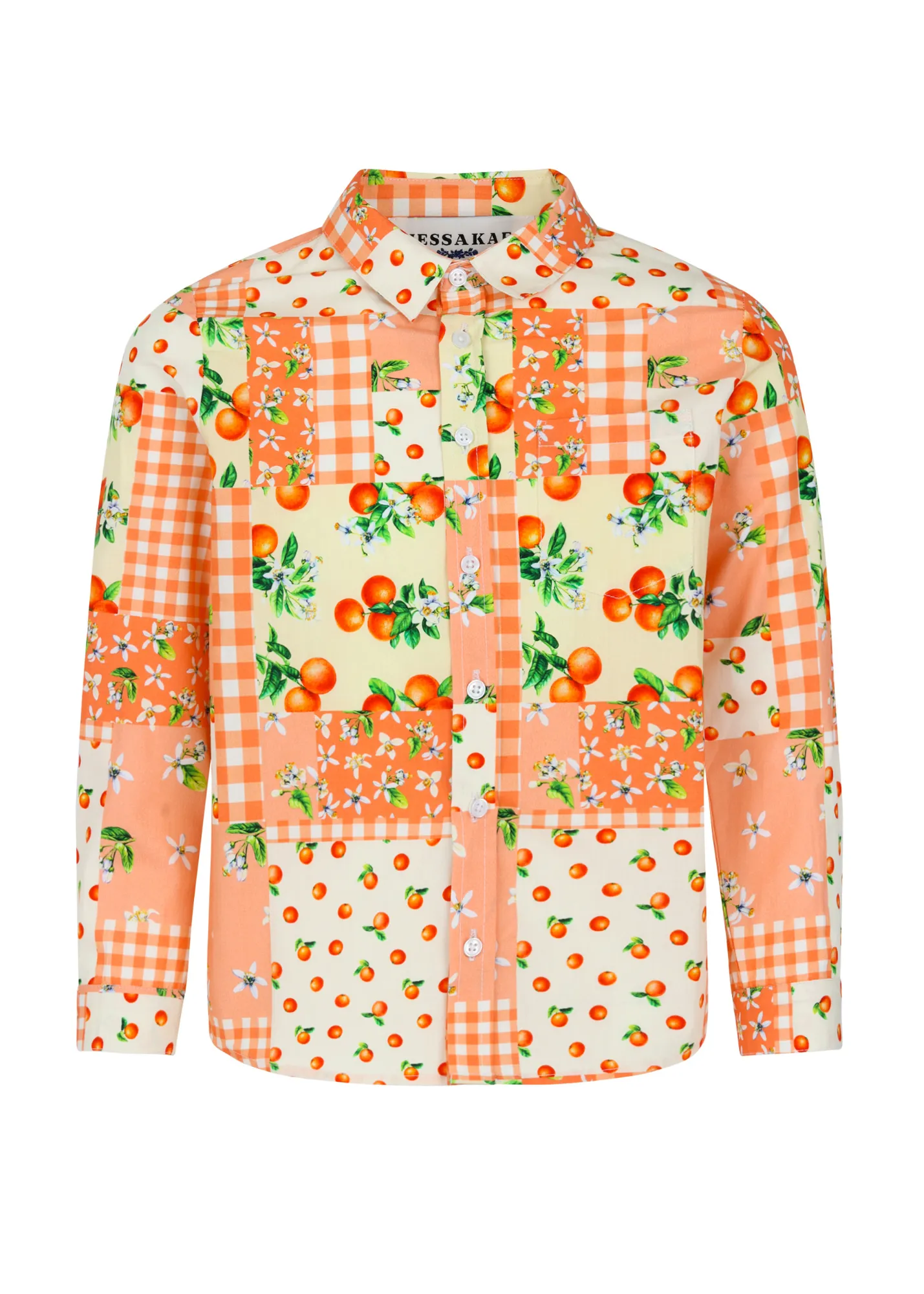 Orange Blossom Boys Button Down sold by JessaKae
