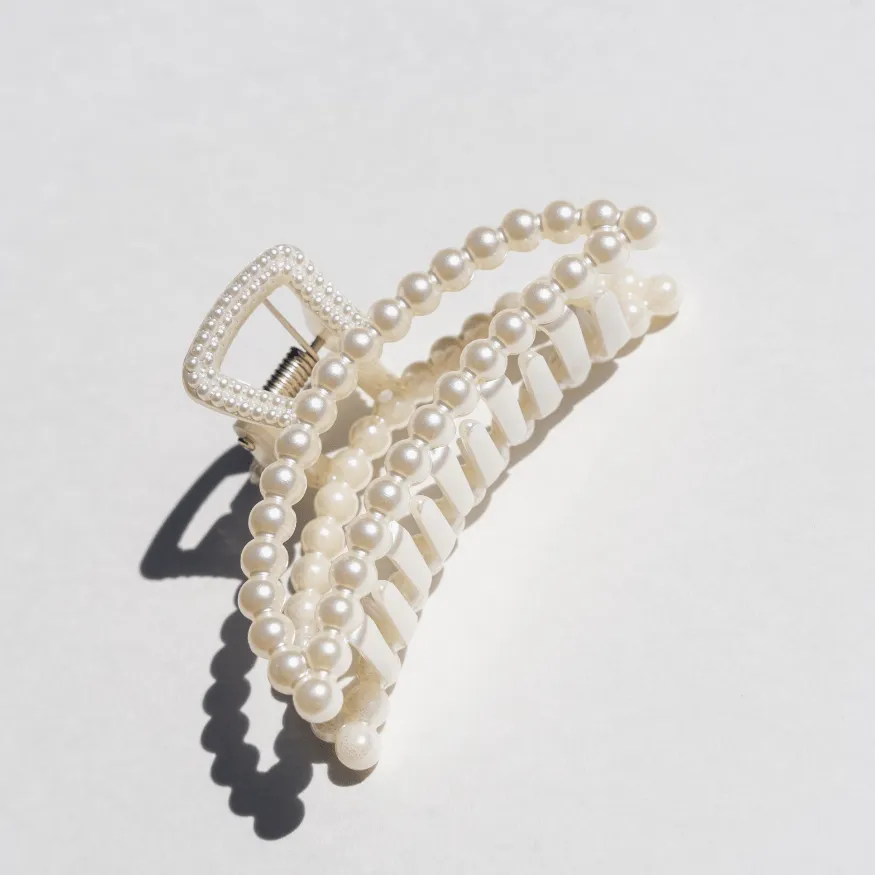 Pearl Claw Clip sold by JessaKae