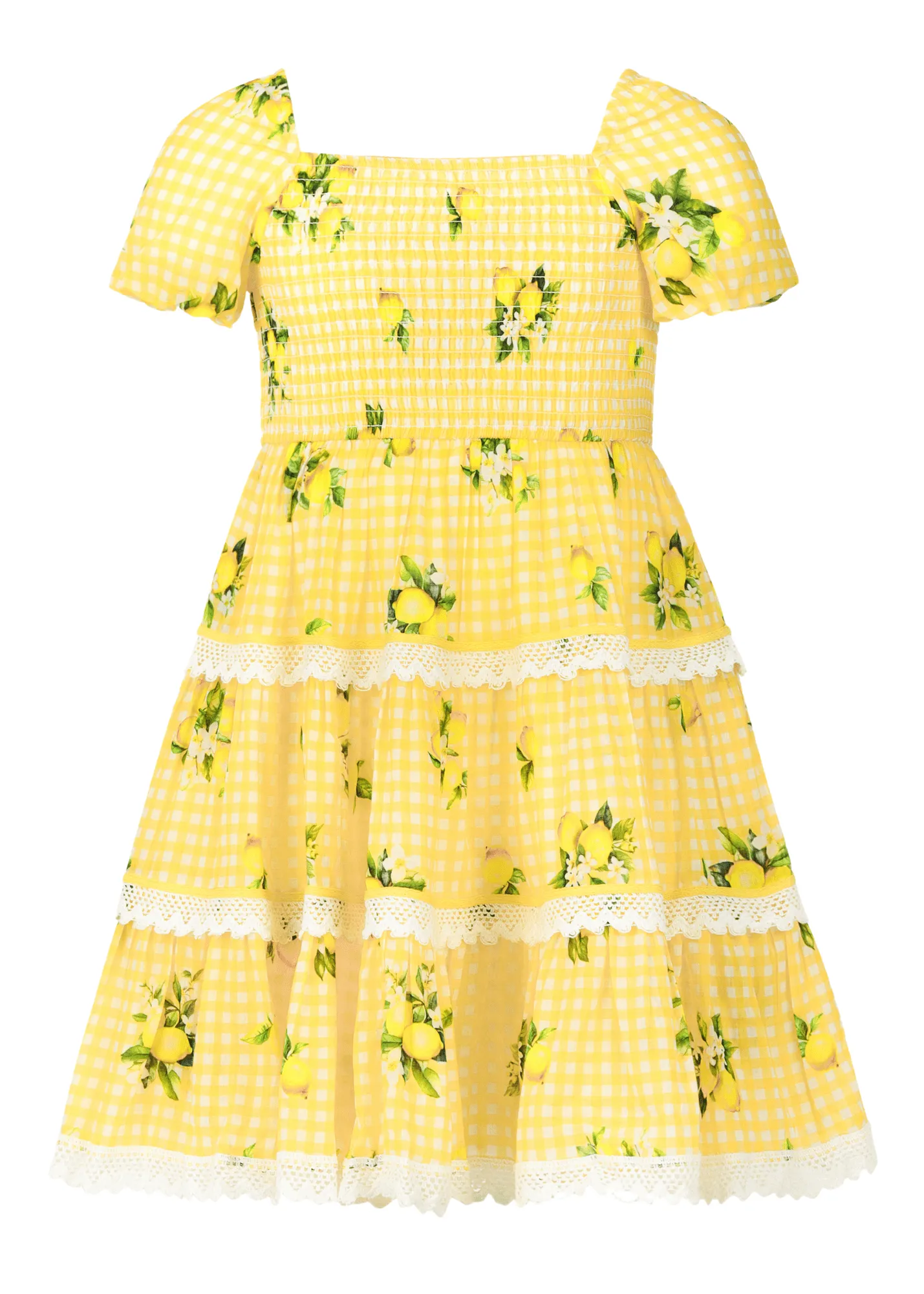 Lemon Meringue Girls Dress sold by JessaKae