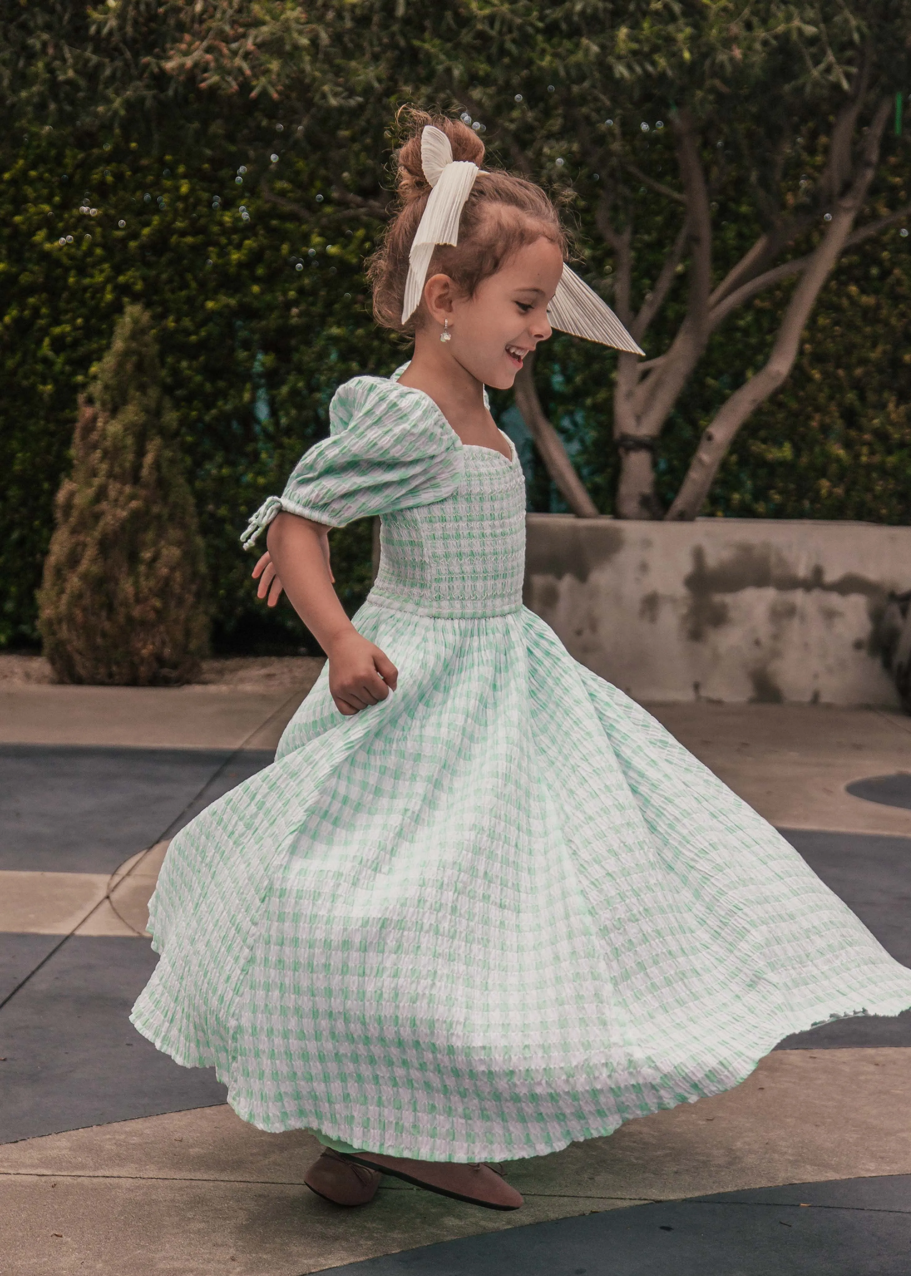 Bonnet Girls Dress sold by JessaKae product image thumbnail 5