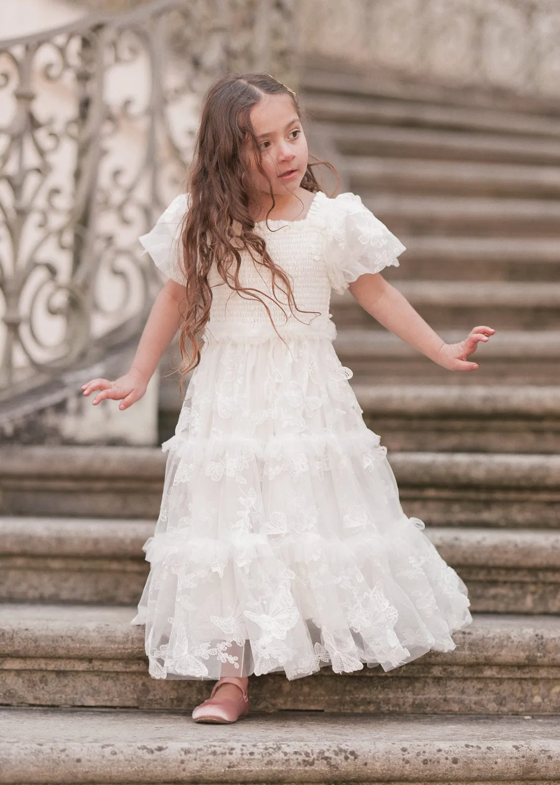 Flutter Girls Dress sold by JessaKae product image thumbnail 5