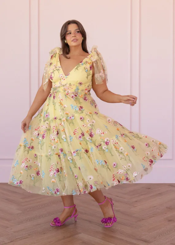 Margaret Midi Dress sold by JessaKae