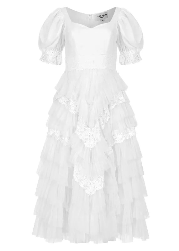 Thumbelina Dress White sold by JessaKae