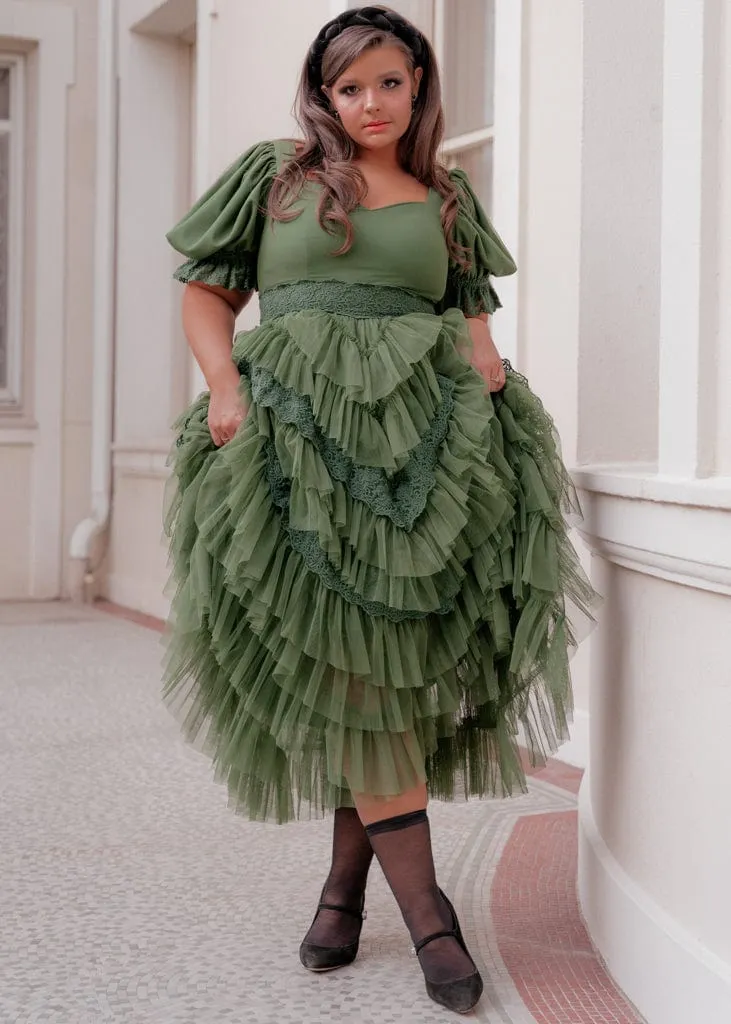 Thumbelina Dress Green sold by JessaKae product image thumbnail 3