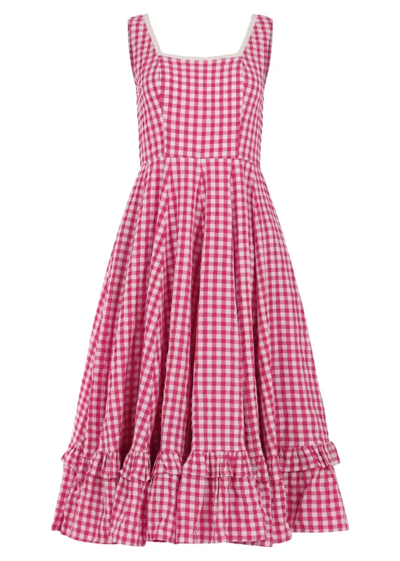 Daze Dress Red Gingham sold by JessaKae