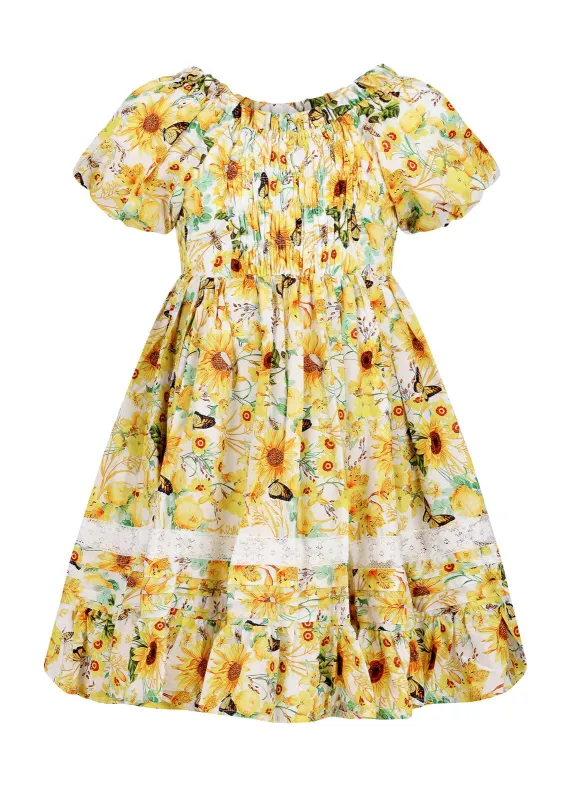 Sunflowers Girls Dress sold by JessaKae