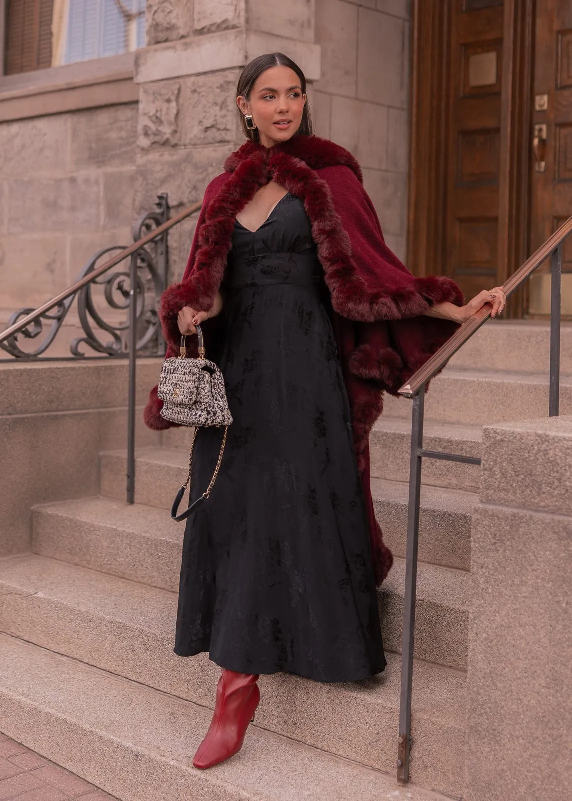 Mila Satin Midi Dress - Black sold by JessaKae product image thumbnail 4