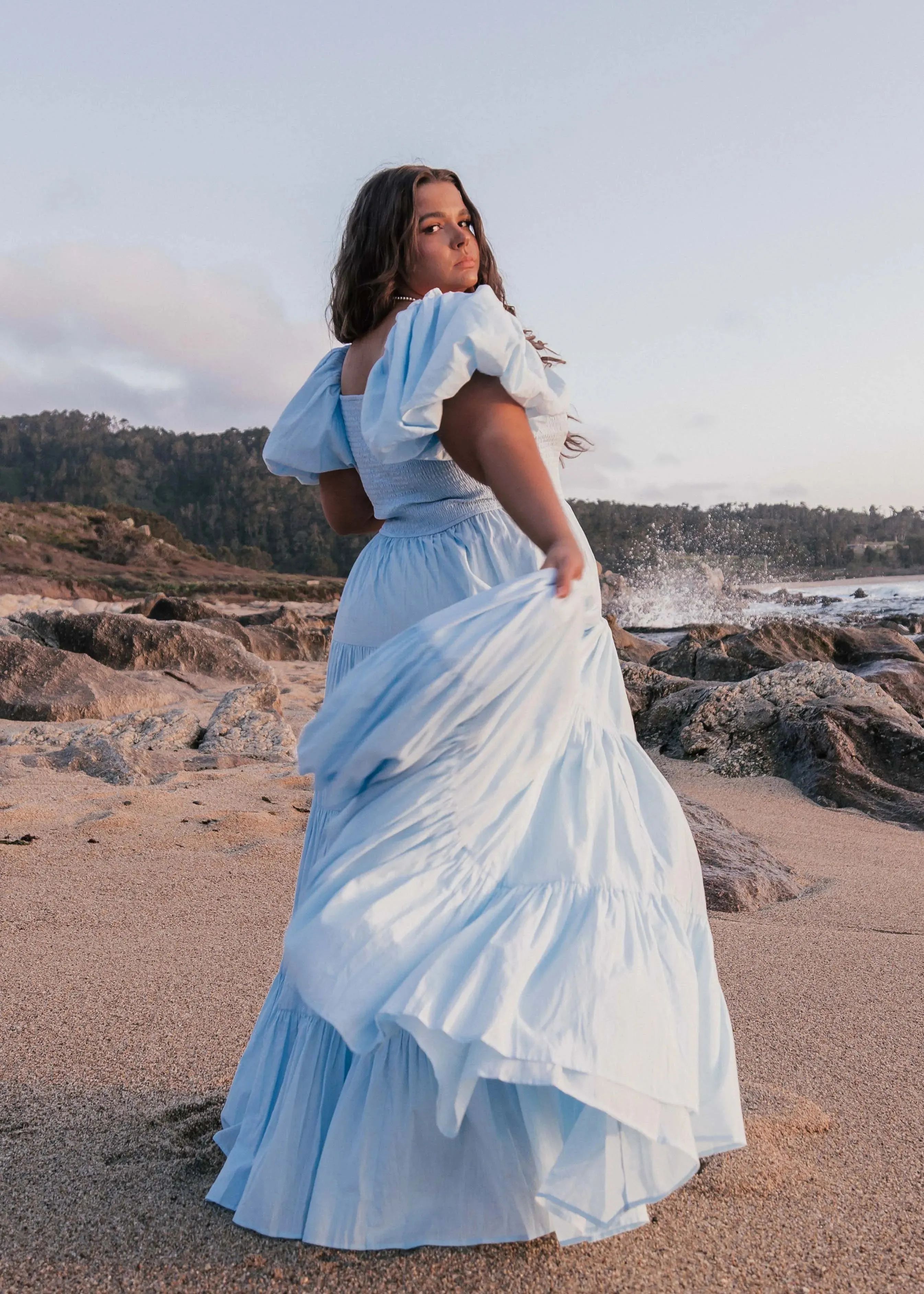 Luna Dress Blue sold by JessaKae product image thumbnail 4