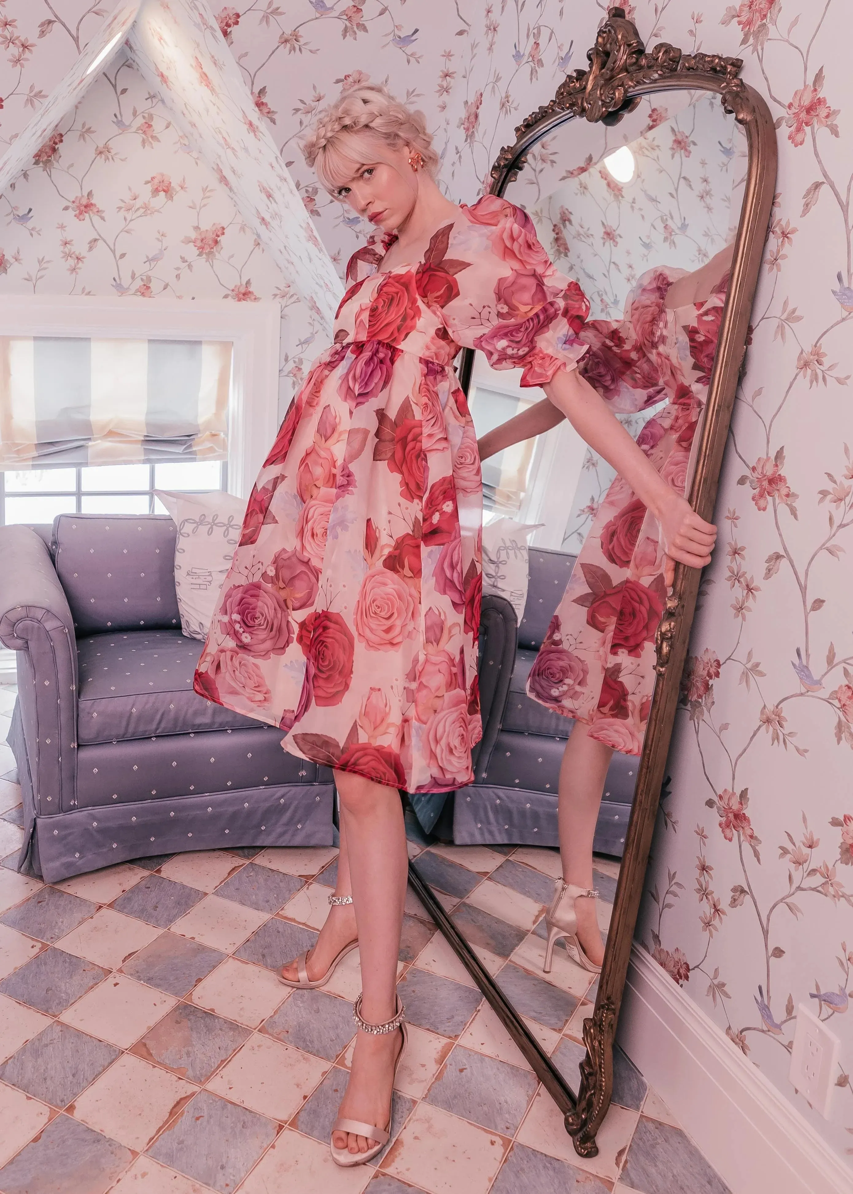 Polly Dress Pink sold by JessaKae product image thumbnail 4