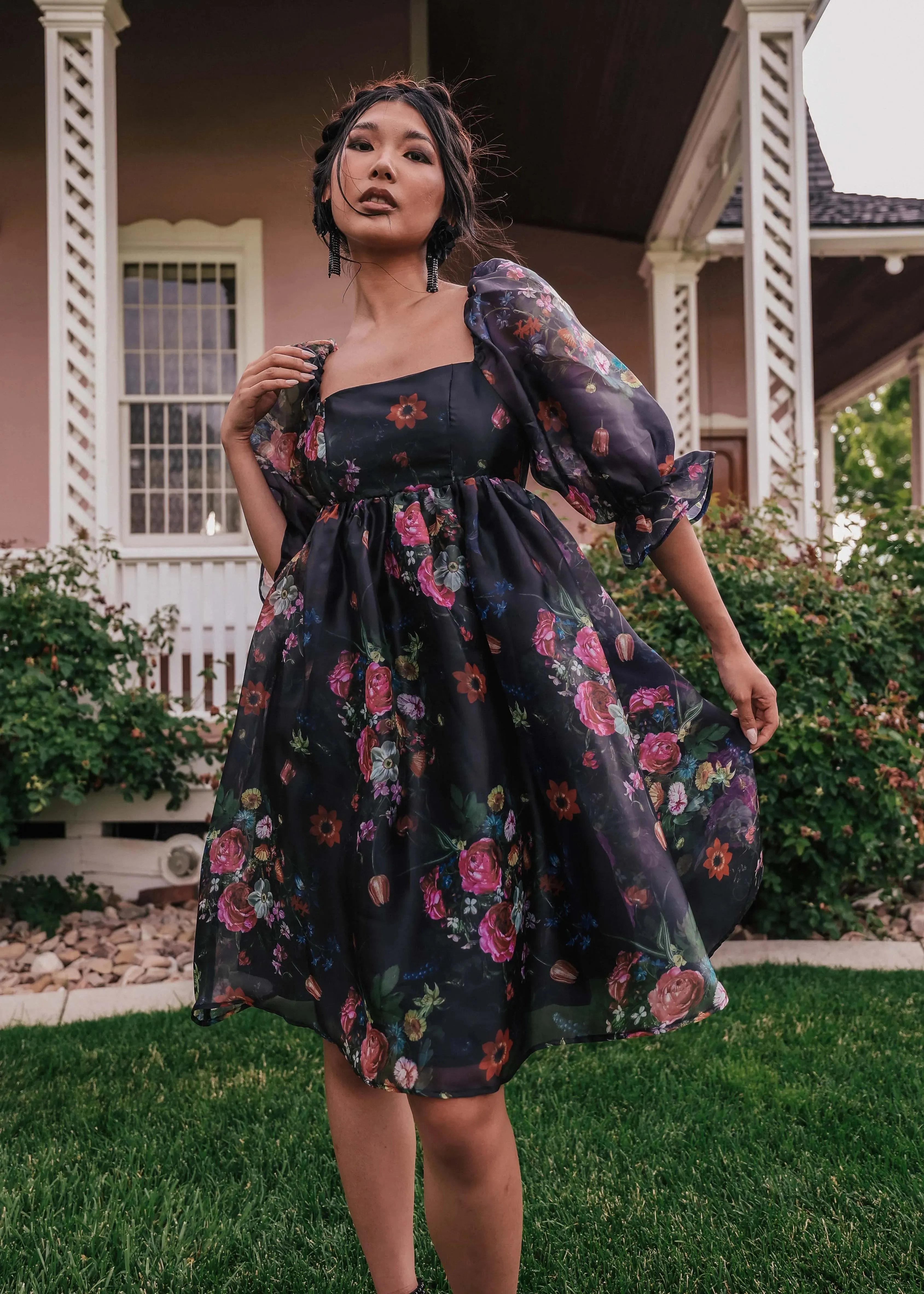 Polly Dress Black sold by JessaKae product image thumbnail 3