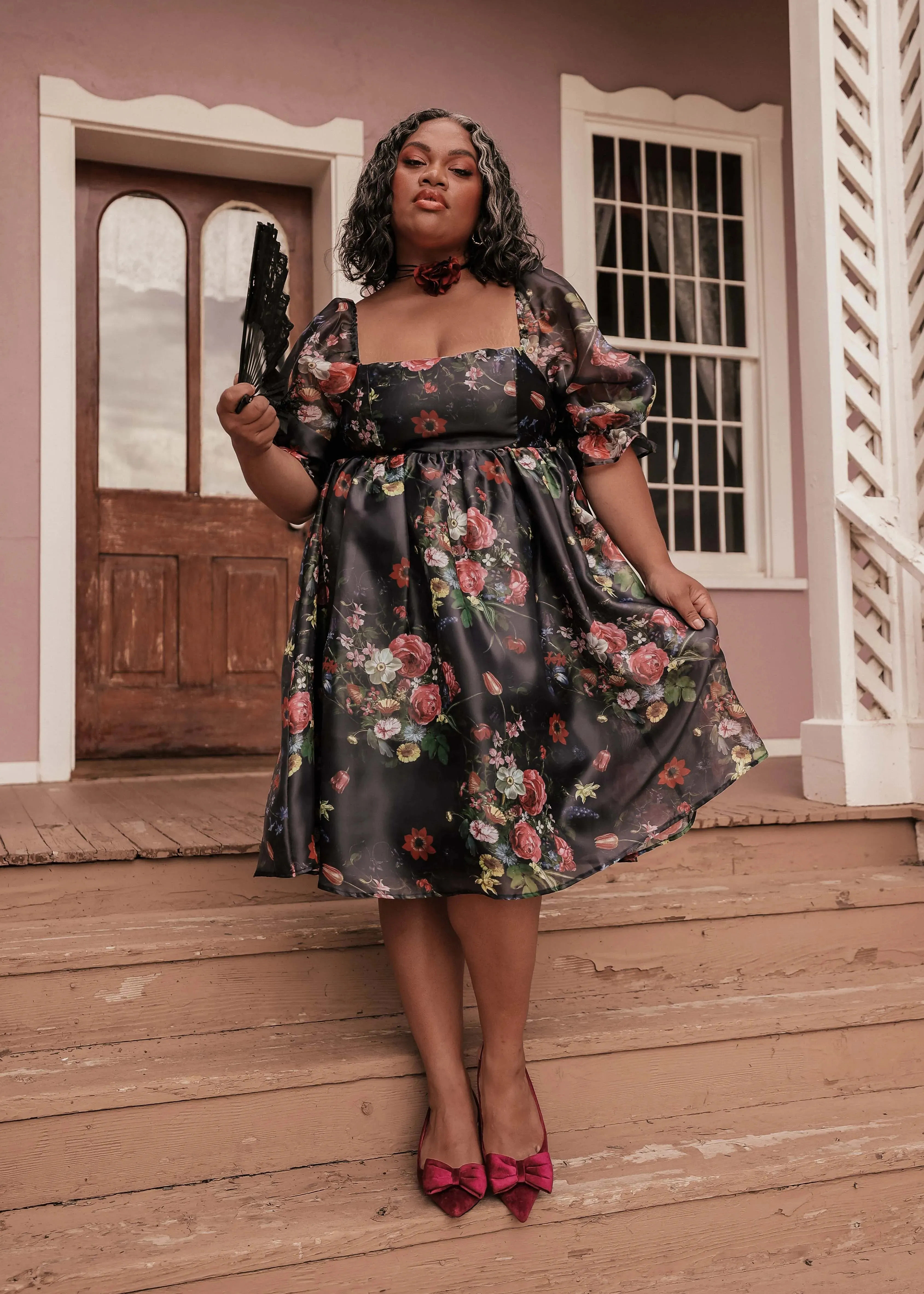 Polly Dress Black sold by JessaKae product image thumbnail 4