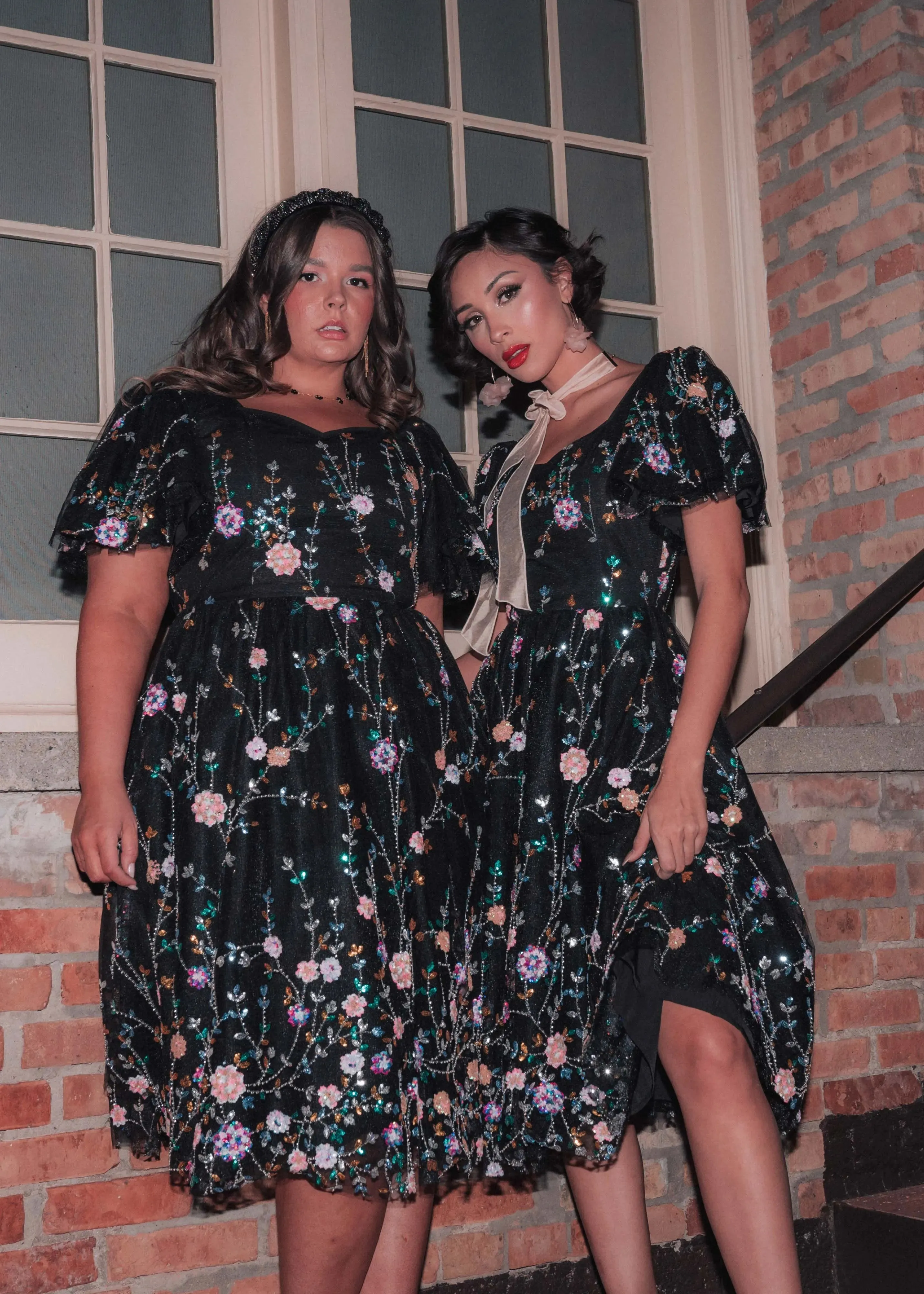 Shimmer Dress Black sold by JessaKae product image thumbnail 3