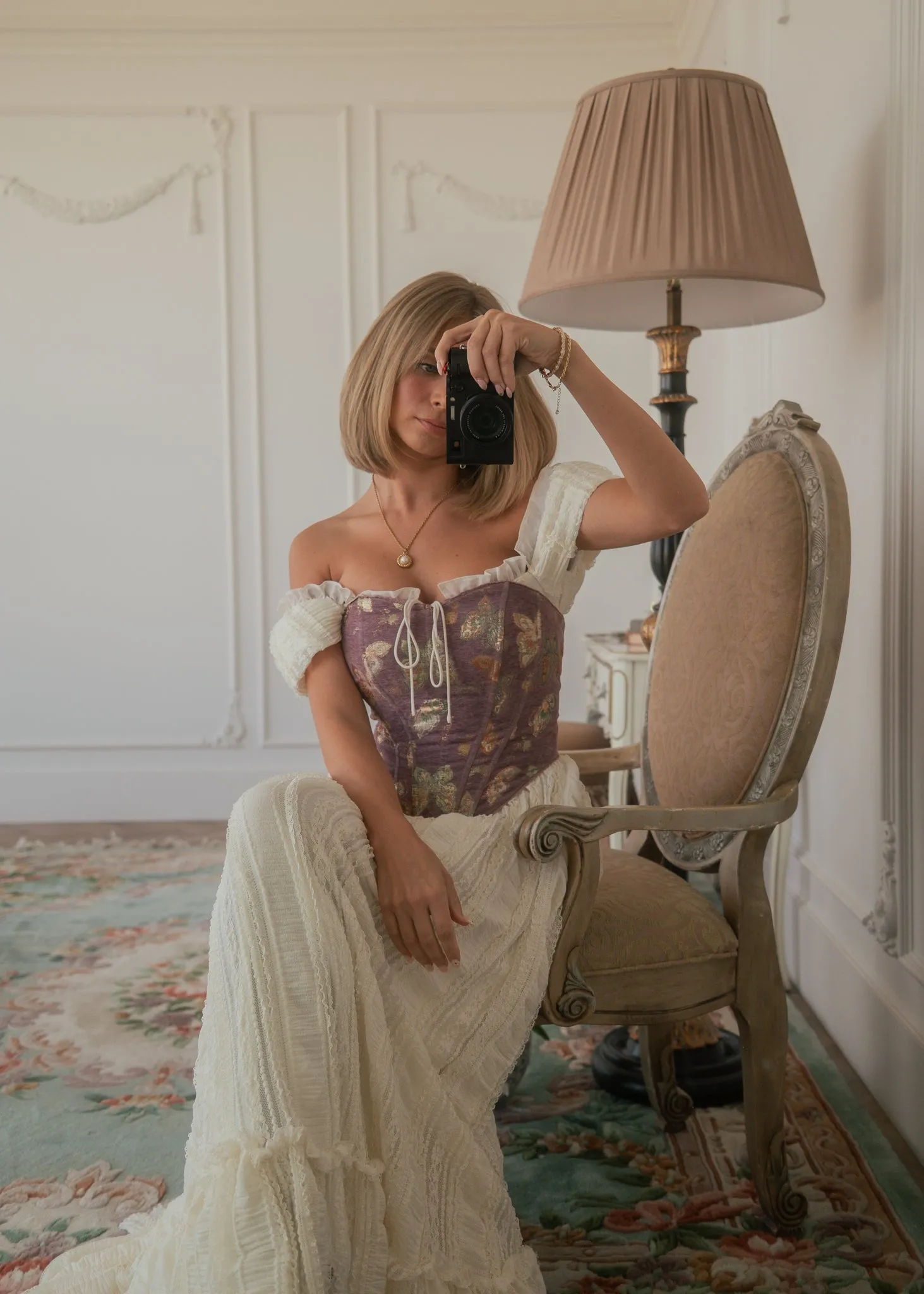 Butterfly Corset | Purple sold by JessaKae product image thumbnail 3