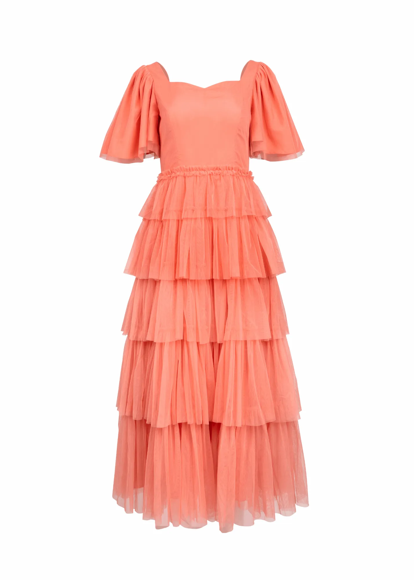 Allegro Dress - Coral sold by JessaKae product image thumbnail 2