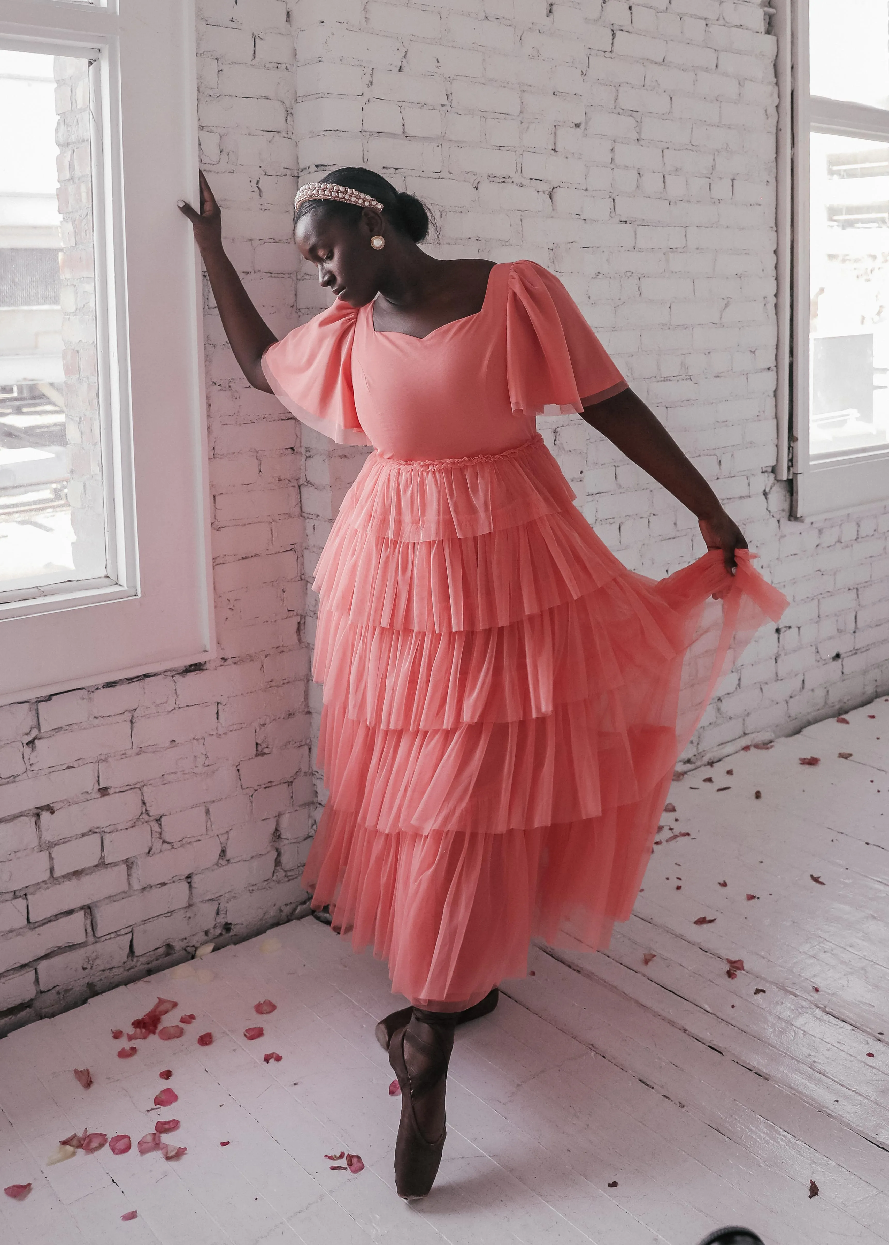 Allegro Dress - Coral sold by JessaKae