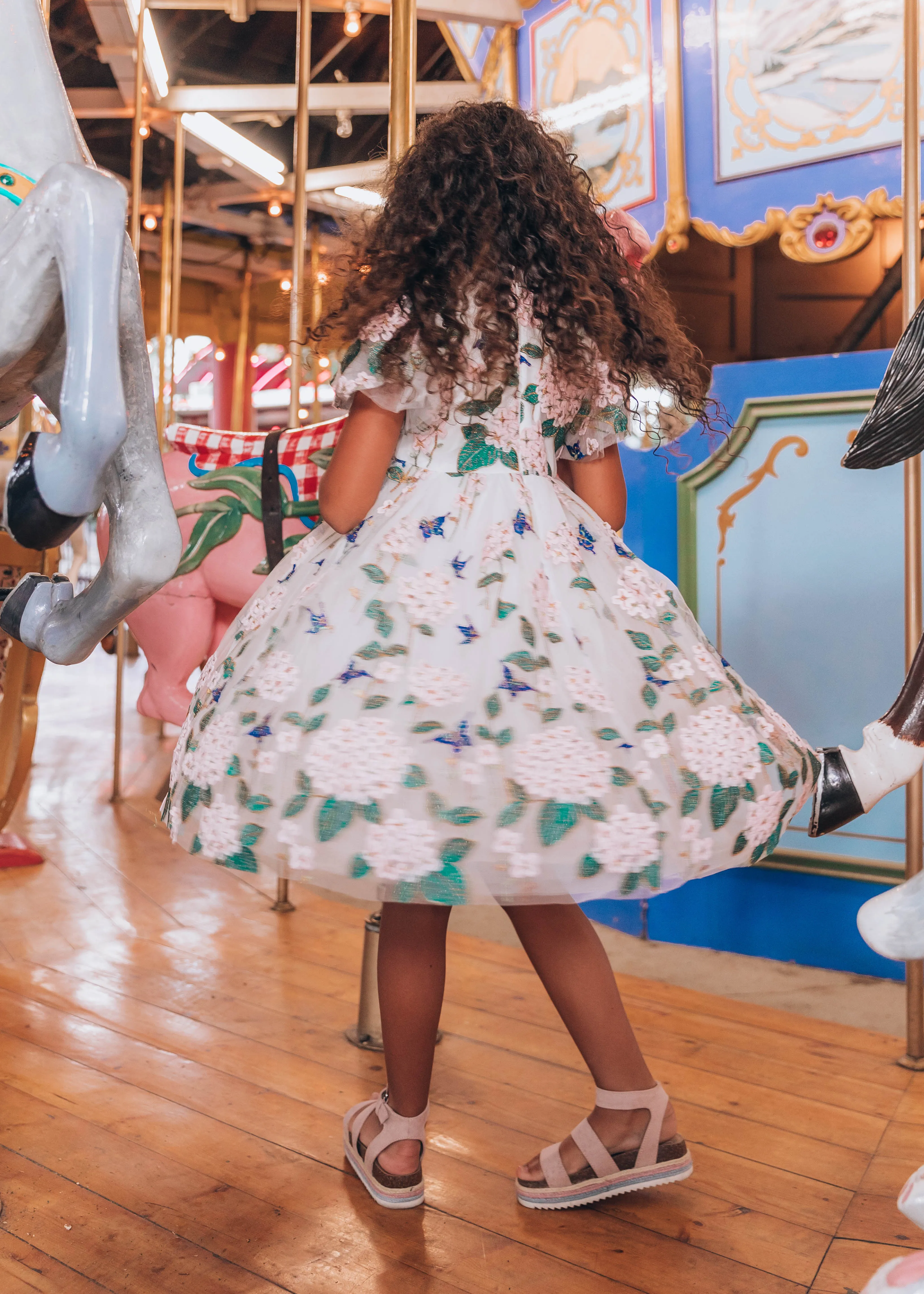 Margy Girls Dress sold by JessaKae product image thumbnail 4