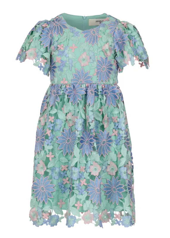 Flower Waltz Girls Dress sold by JessaKae