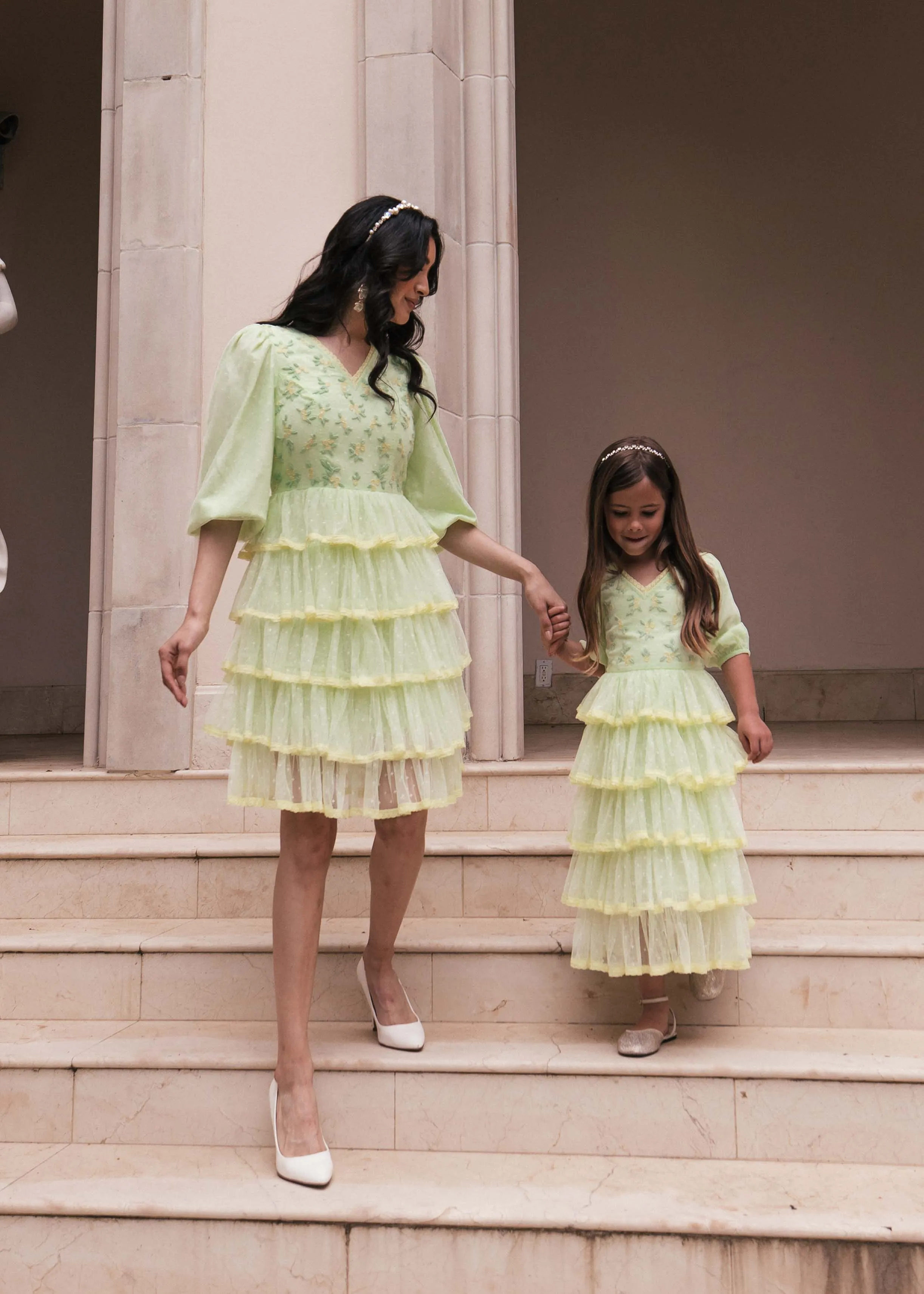 Tiana Girls Dress sold by JessaKae product image thumbnail 5