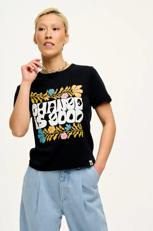 L.E. Maya - Cotton Top in Artist Print by McKenzie Parrott sold by Lucy & Yak