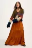 Robyn - V-Neck Cotton Cardigan in Alvarez Print sold by Lucy & Yak