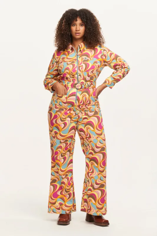 Maggie Jumpsuit: ORGANIC COTTON - Shirley made by Lucy & Yak