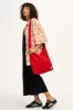 Erin - Corduroy Shoulder Bag in Scarlet Red sold by Lucy & Yak