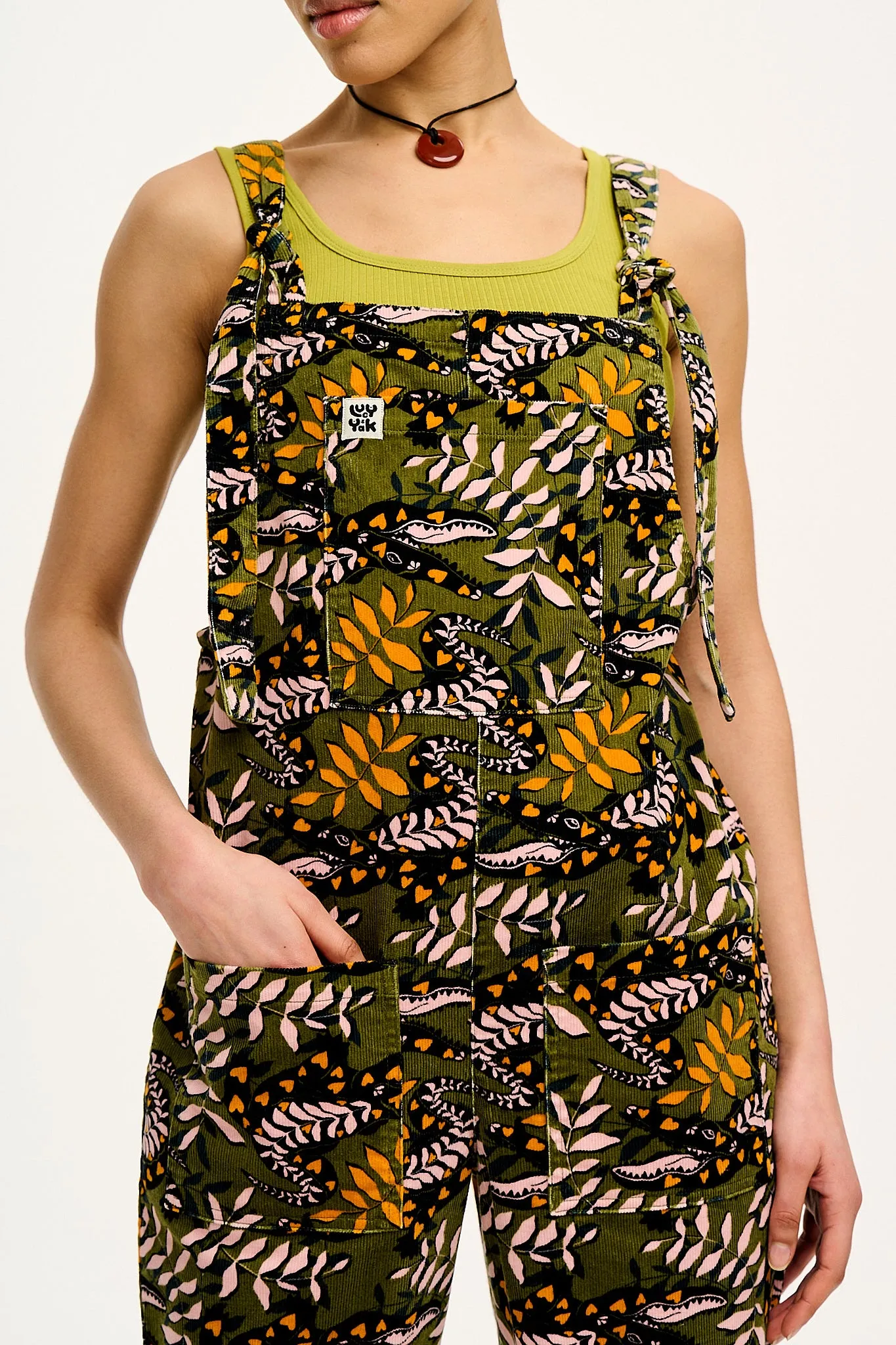 L.E. Original - Corduroy Dungaree in Artist Print by McKenzie Parrott sold by Lucy & Yak product image thumbnail 4