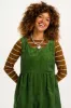 Bowie - Sleeveless Corduroy Jumpsuit in Highland Green sold by Lucy & Yak
