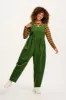 Bowie - Sleeveless Corduroy Jumpsuit in Highland Green sold by Lucy & Yak