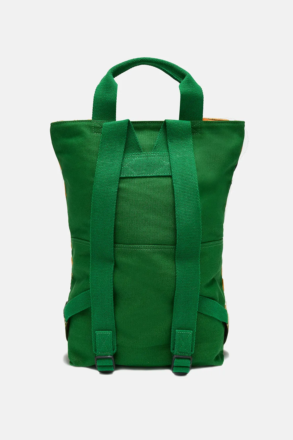 Dylan - Canvas Backpack in Green Daisy-Lu Print sold by Lucy & Yak product image thumbnail 3