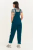 Original - Corduroy Dungarees in Teal sold by Lucy & Yak