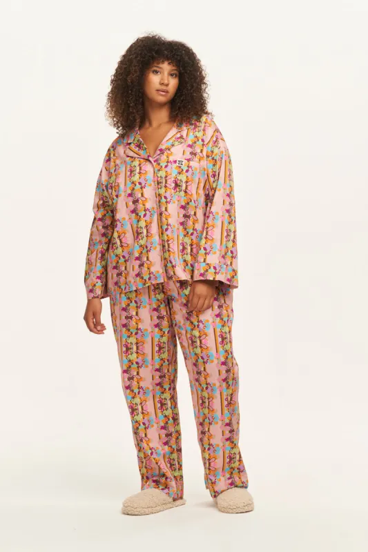 Dreamer - Cotton Pyjamas Set in Saffy Print made by Lucy & Yak