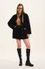Olly - Corduroy Jacket in Black sold by Lucy & Yak